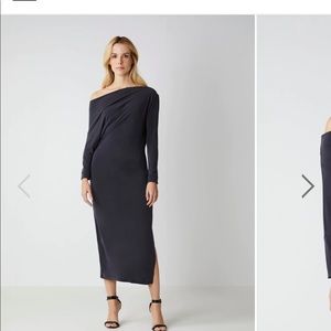 Bcbg CLARA OFF-THE-SHOULDER DRESS